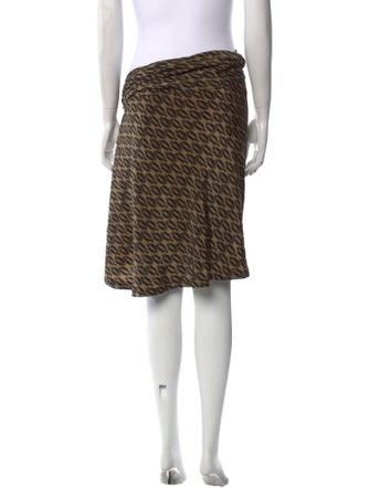 Isabel Marant Silk Knee-Length Skirt