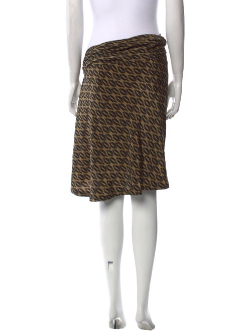 Isabel Marant Silk Knee-Length Skirt