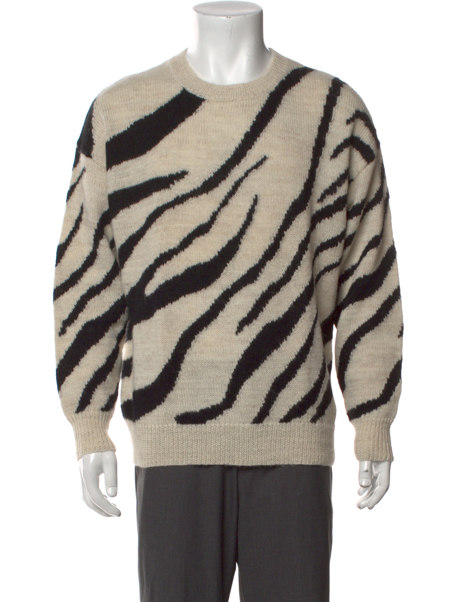 Isabel Marant Animal Print Crew Neck Pullover