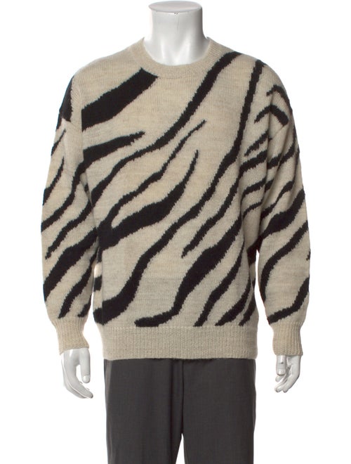 Isabel Marant Animal Print Crew Neck Pullover