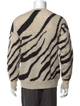 Isabel Marant Animal Print Crew Neck Pullover