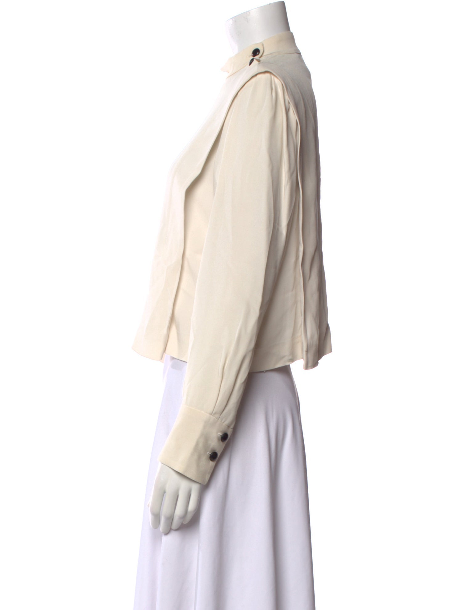 Isabel Marant Mock Neck Long Sleeve Sweatshirt