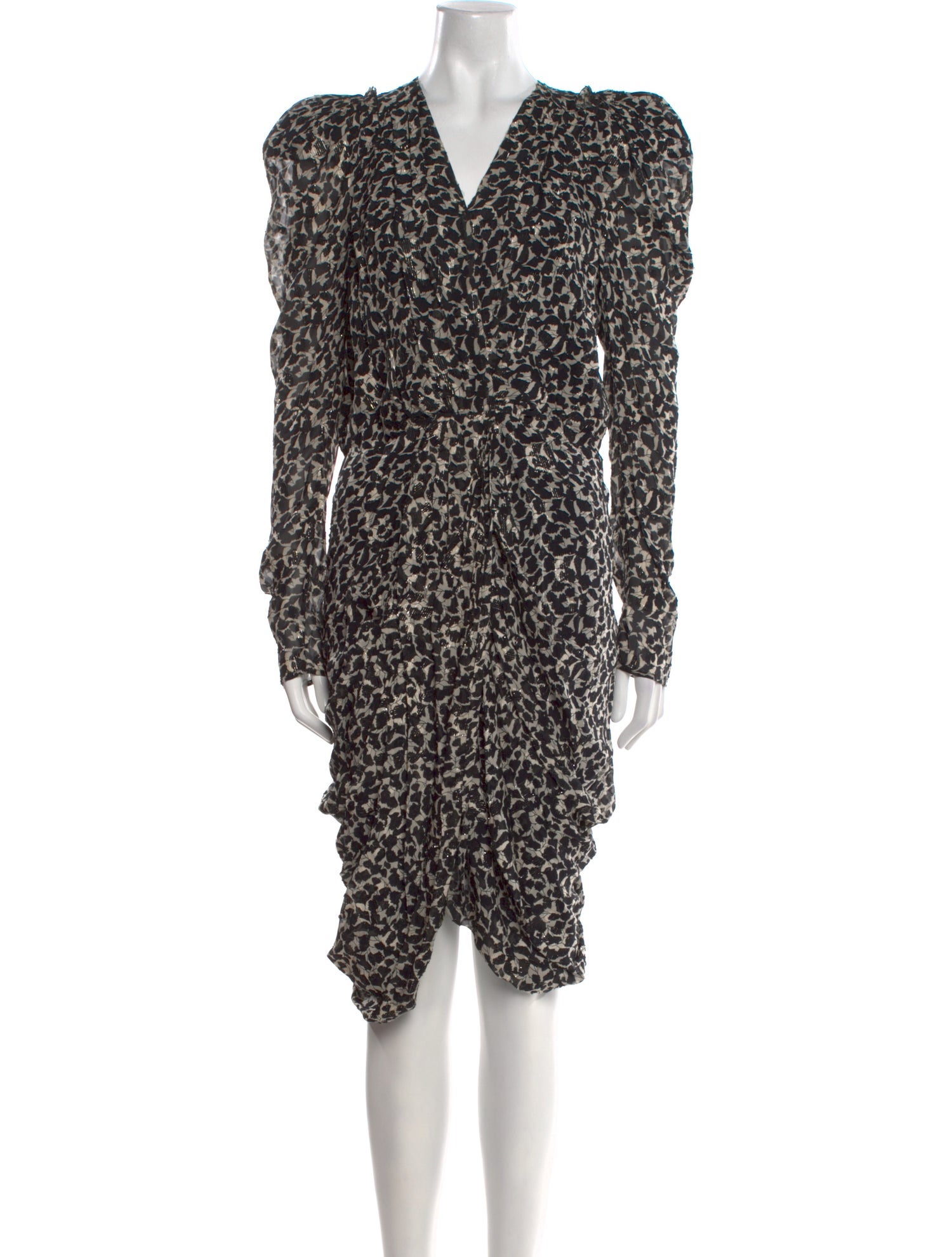 Isabel Marant Floral Print Knee-Length Dress