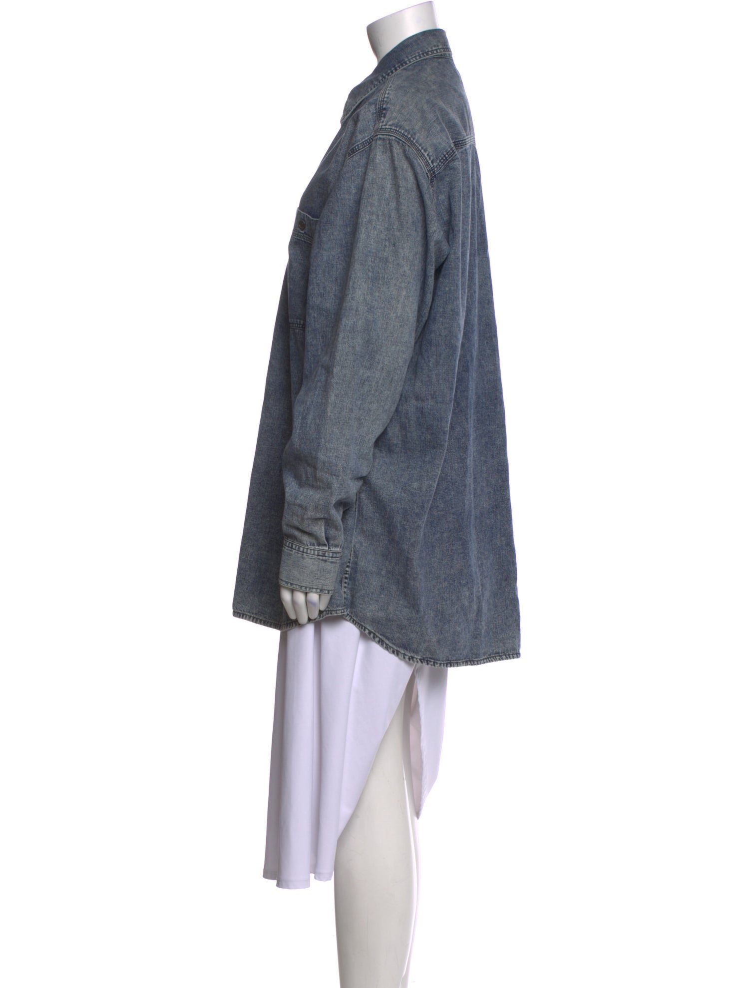 Isabel Marant Long Sleeve Button-Up Top