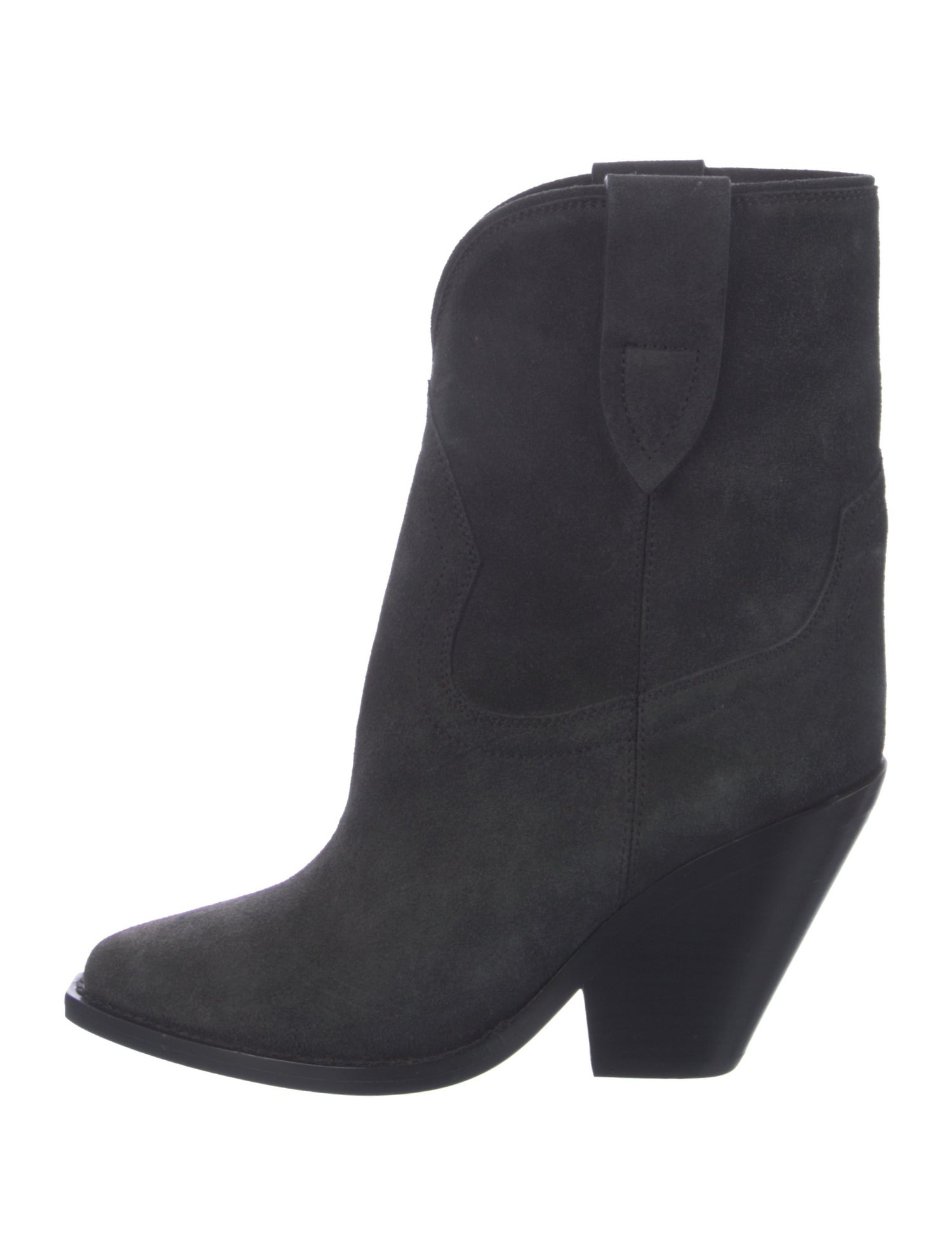 Isabel Marant Suede Western Boots