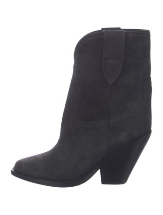 Isabel Marant Suede Western Boots