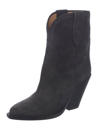 Isabel Marant Suede Western Boots