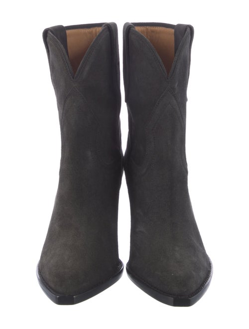 Isabel Marant Suede Western Boots