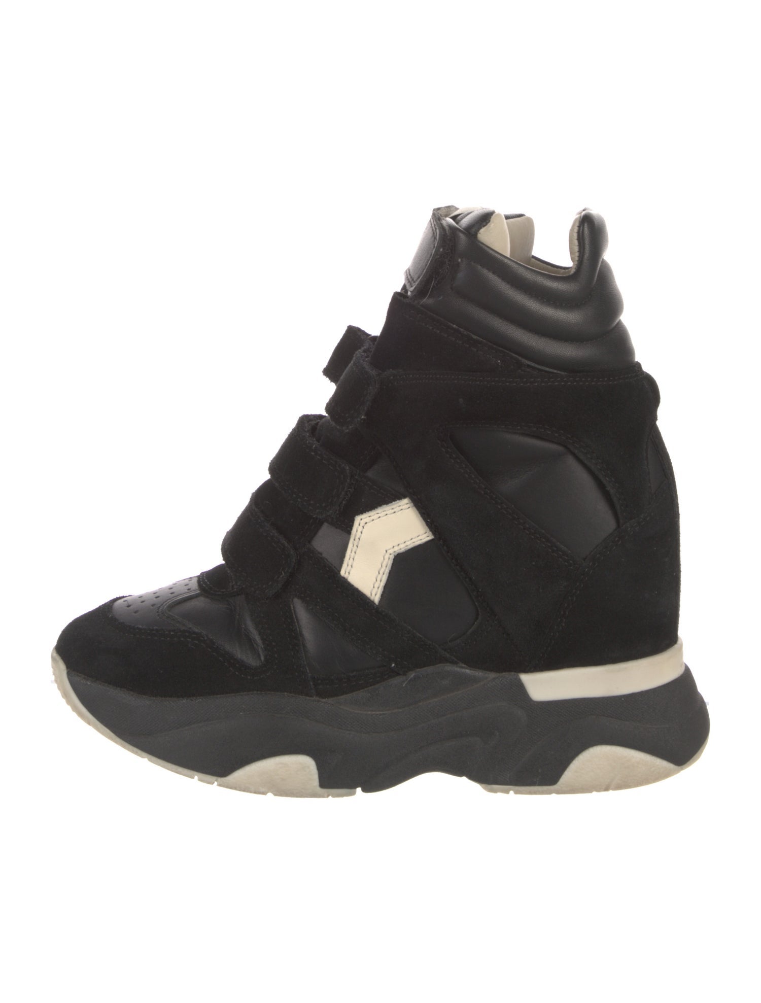 Isabel Marant Suede Wedge Sneakers