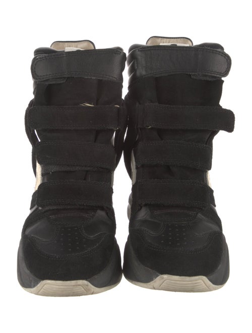 Isabel Marant Suede Wedge Sneakers