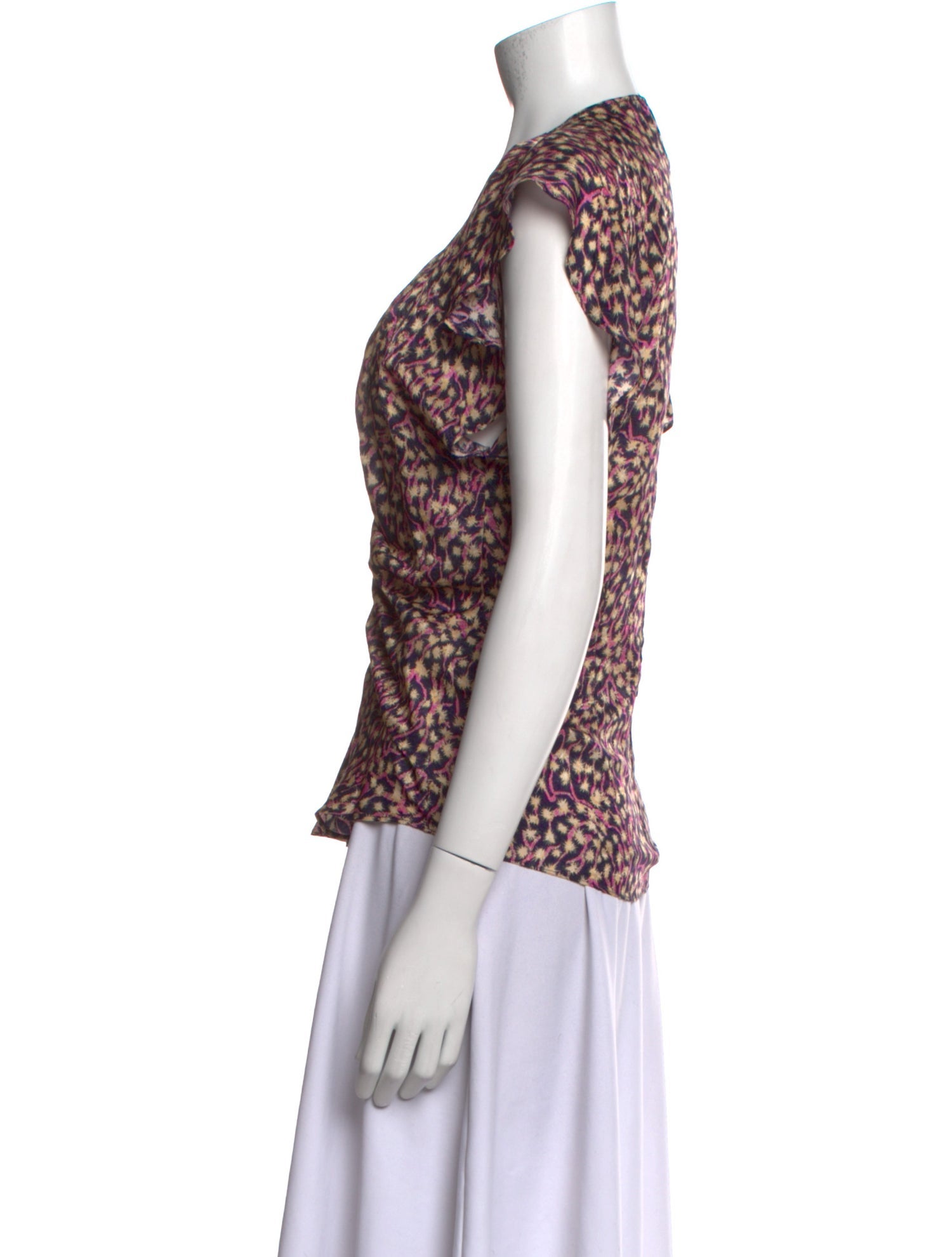 Isabel Marant Silk Printed Blouse