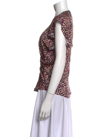 Isabel Marant Silk Printed Blouse