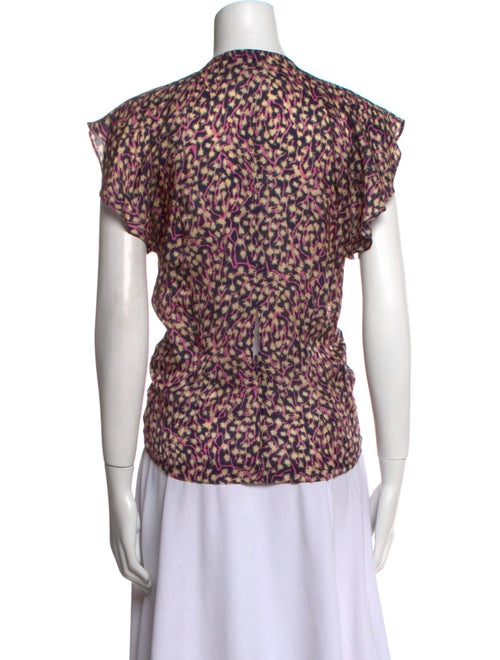 Isabel Marant Silk Printed Blouse