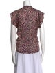Isabel Marant Silk Printed Blouse