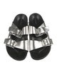 Isabel Marant Embossed Leather Slides