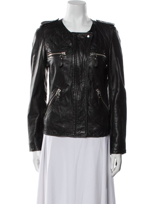 Isabel Marant Lambskin Biker Jacket