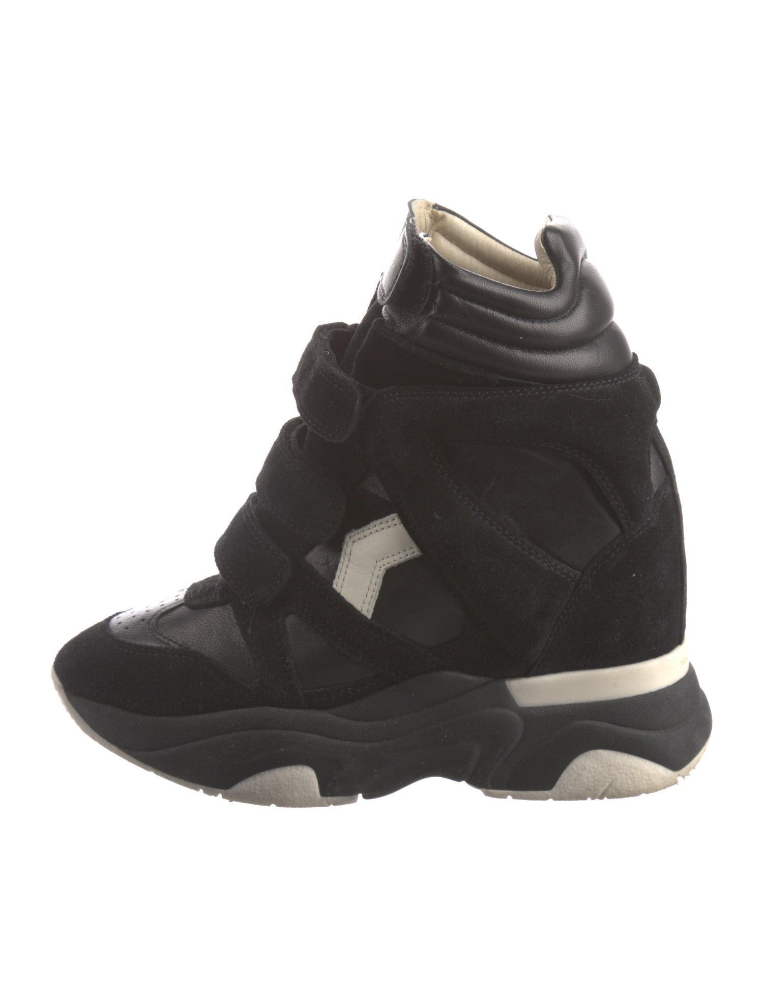 Isabel Marant Leather Colorblock Pattern Combat Boots