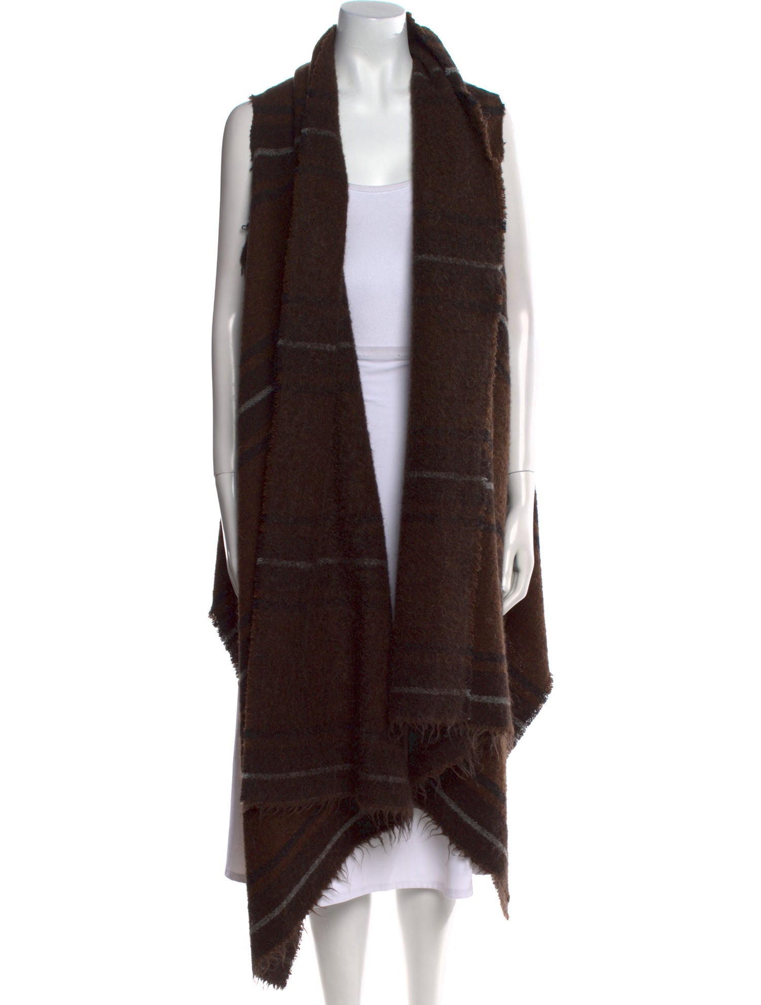 Isabel Marant Wool Plaid Print Sweater