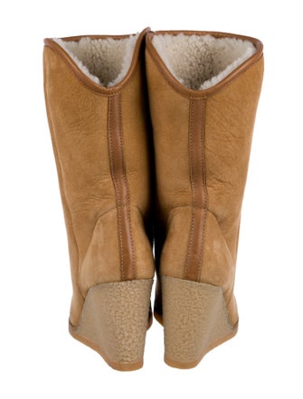 Isabel Marant Suede Leather Trim Embellishment Boots