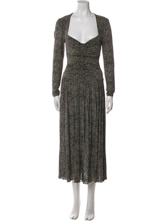 Isabel Marant Printed Long Dress