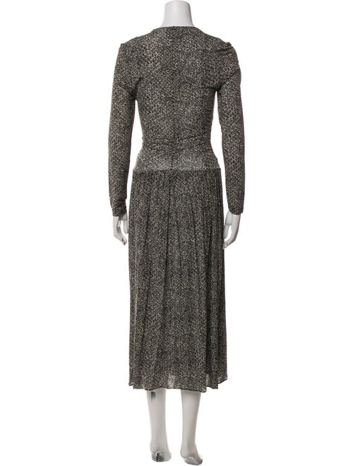 Isabel Marant Printed Long Dress