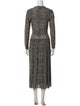 Isabel Marant Printed Long Dress