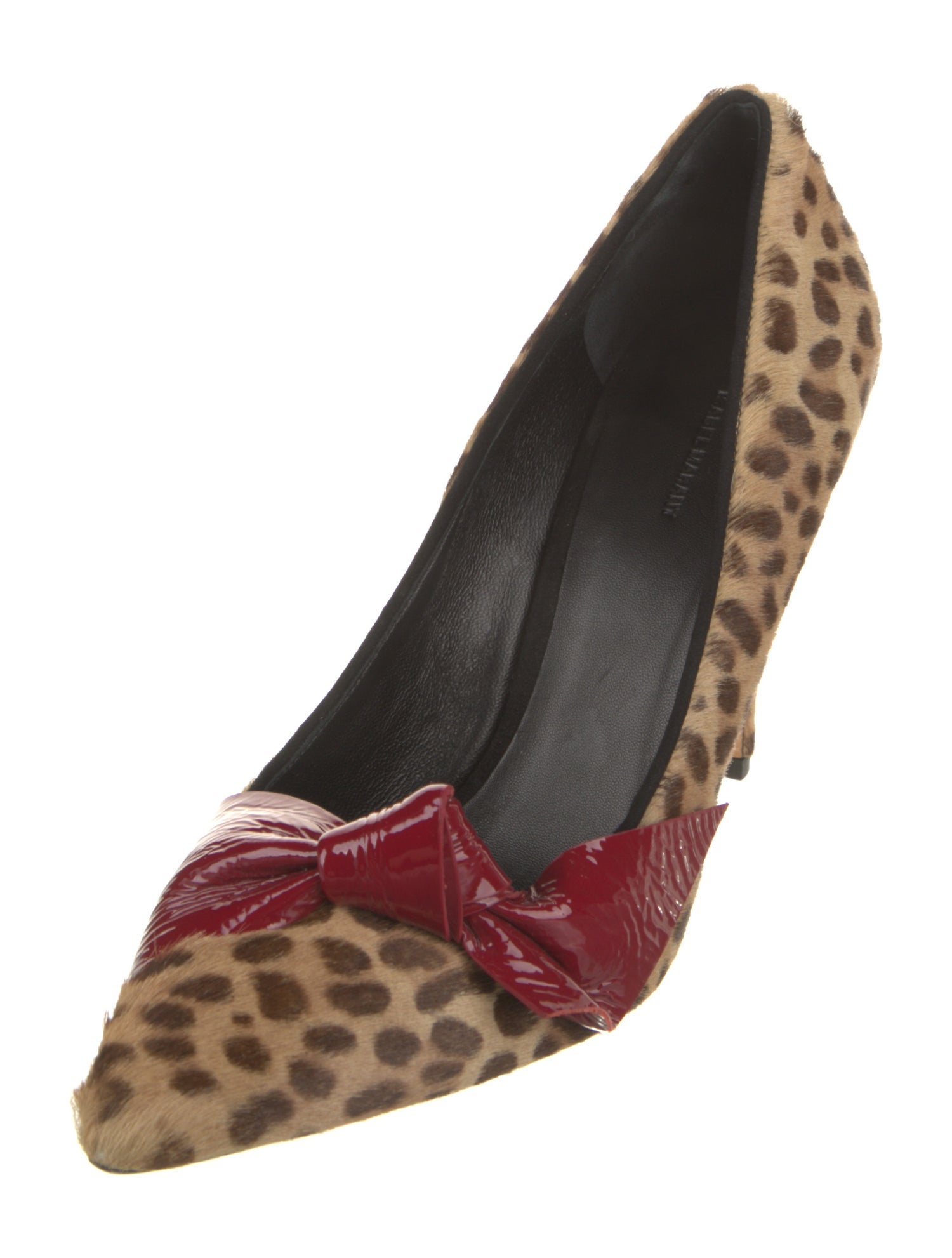 Isabel Marant Ponyhair Animal Print Pumps