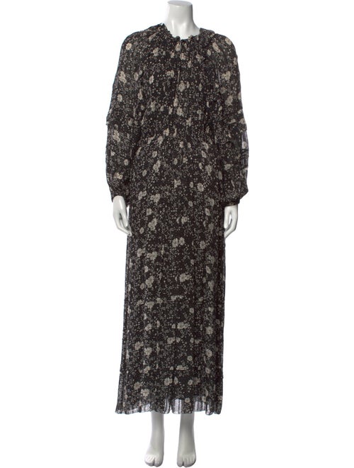 Isabel Marant Floral Print Long Dress