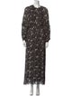 Isabel Marant Floral Print Long Dress