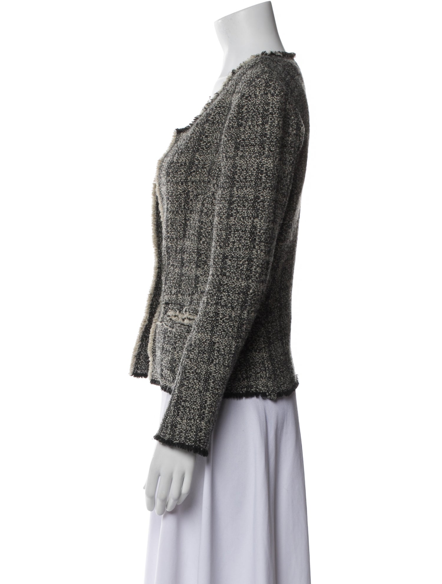 Isabel Marant Wool Tweed Pattern Jacket
