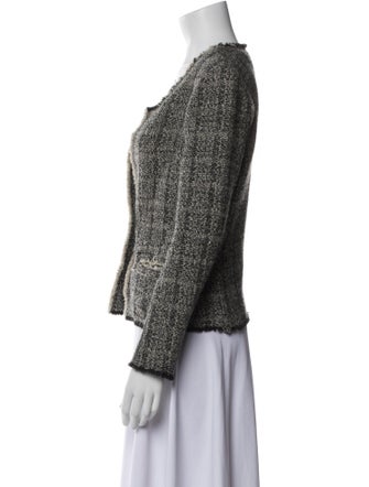 Isabel Marant Wool Tweed Pattern Jacket