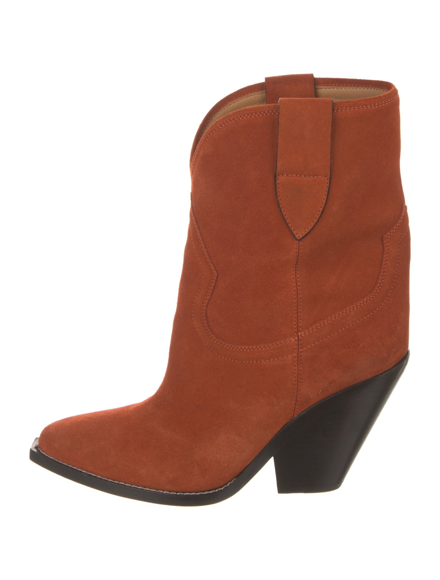 Isabel Marant Suede Western Boots