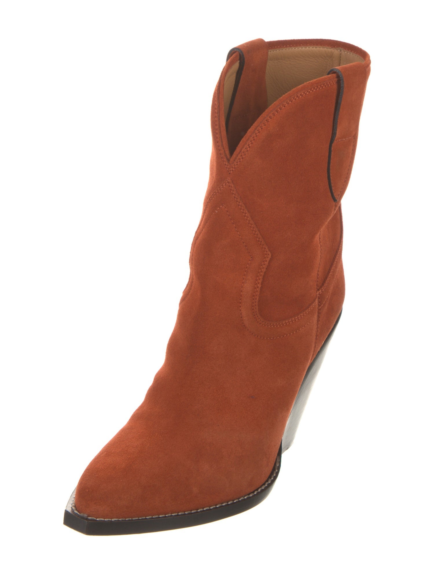 Isabel Marant Suede Western Boots