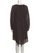 Isabel Marant Bateau Neckline Knee-Length Dress