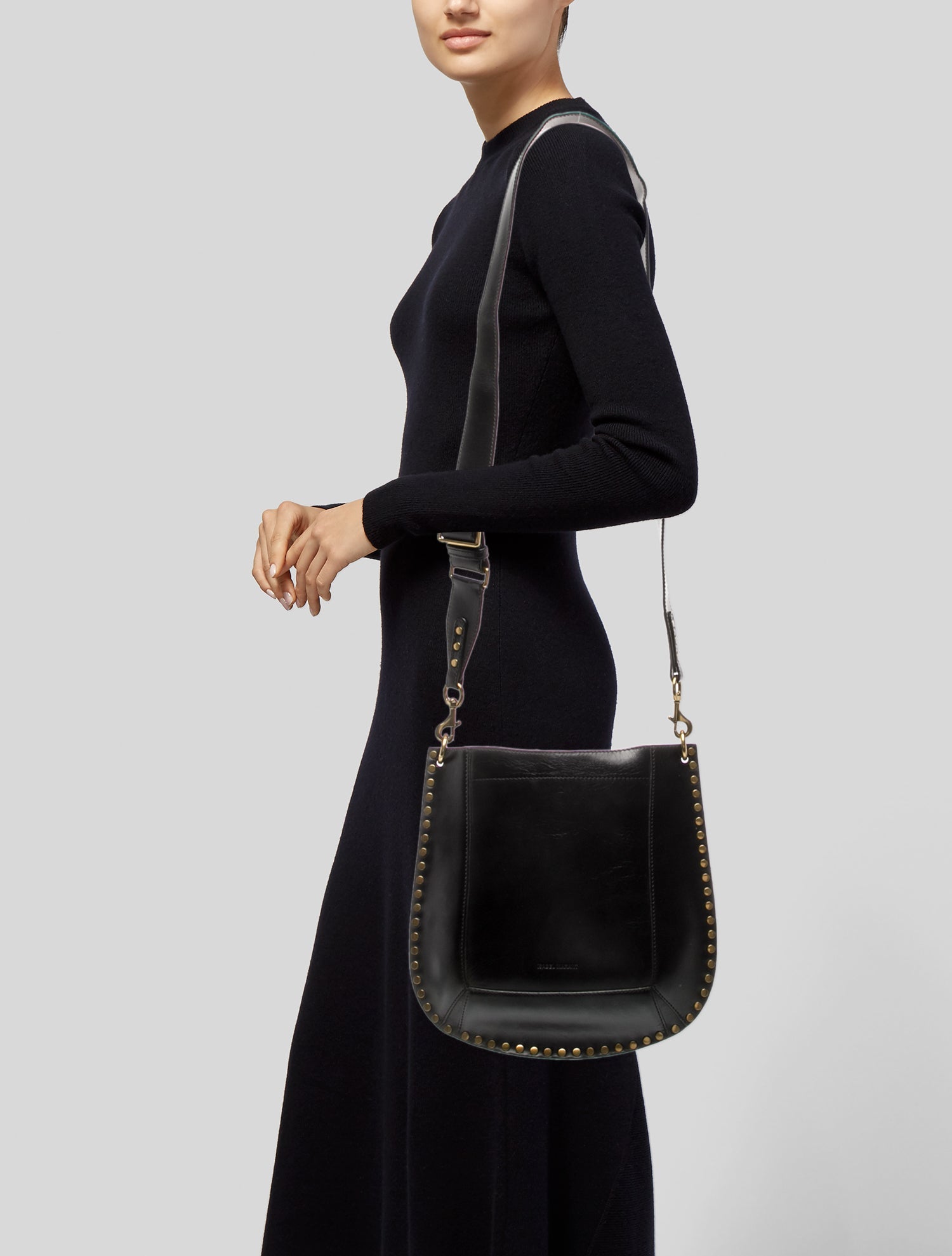 Isabel Marant Leather Messenger Bag