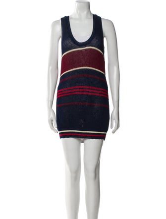 Isabel Marant Striped Mini Dress