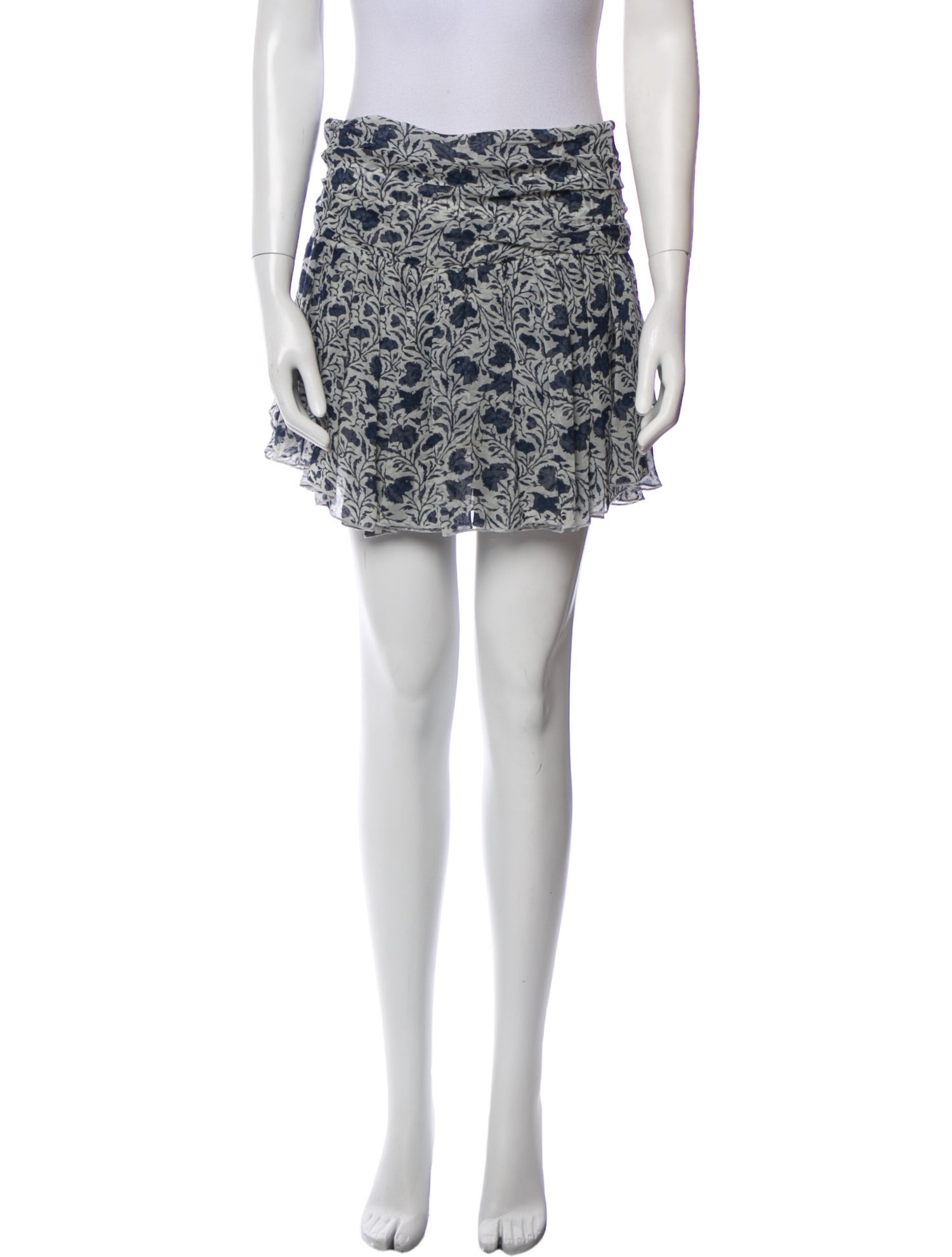 Étoile Isabel Marant Floral Print Mini Skirt