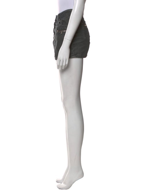 Isabel Marant Raw-Edge Trim Mini Skirt