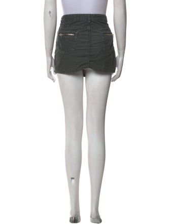 Isabel Marant Raw-Edge Trim Mini Skirt