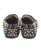 Isabel Marant Leather Studded Accents Loafers