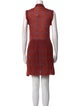 Isabel Marant Plaid Print Mini Dress