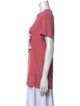 Isabel Marant Graphic Print Crew Neck T-Shirt