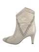 Isabel Marant Leather Studded Accents Boots