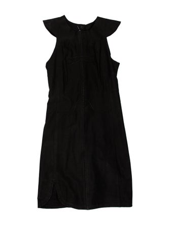 Isabel Marant Calfskin Knee-Length Dress