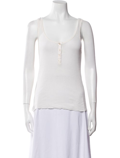 Isabel Marant Silk Scoop Neck Top