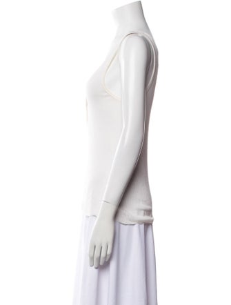 Isabel Marant Silk Scoop Neck Top