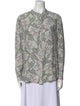 Isabel Marant Floral Print Crew Neck Blouse
