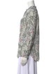 Isabel Marant Floral Print Crew Neck Blouse