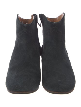 Isabel Marant Suede Western Boots