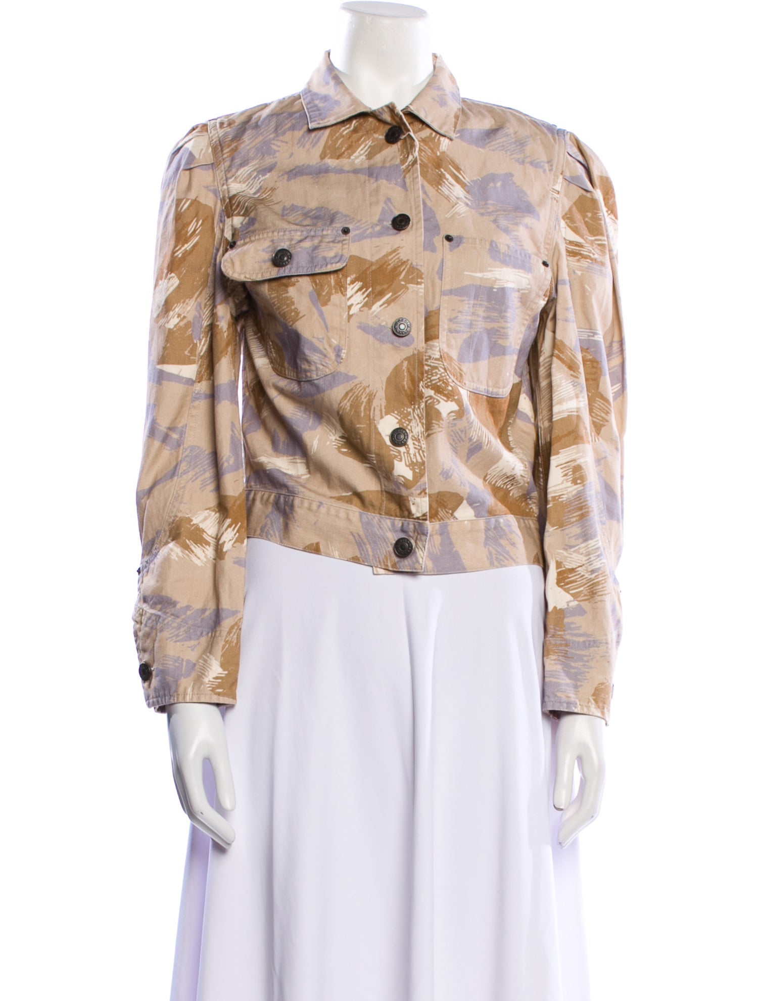 Isabel Marant Printed Denim Jacket w/ Tags